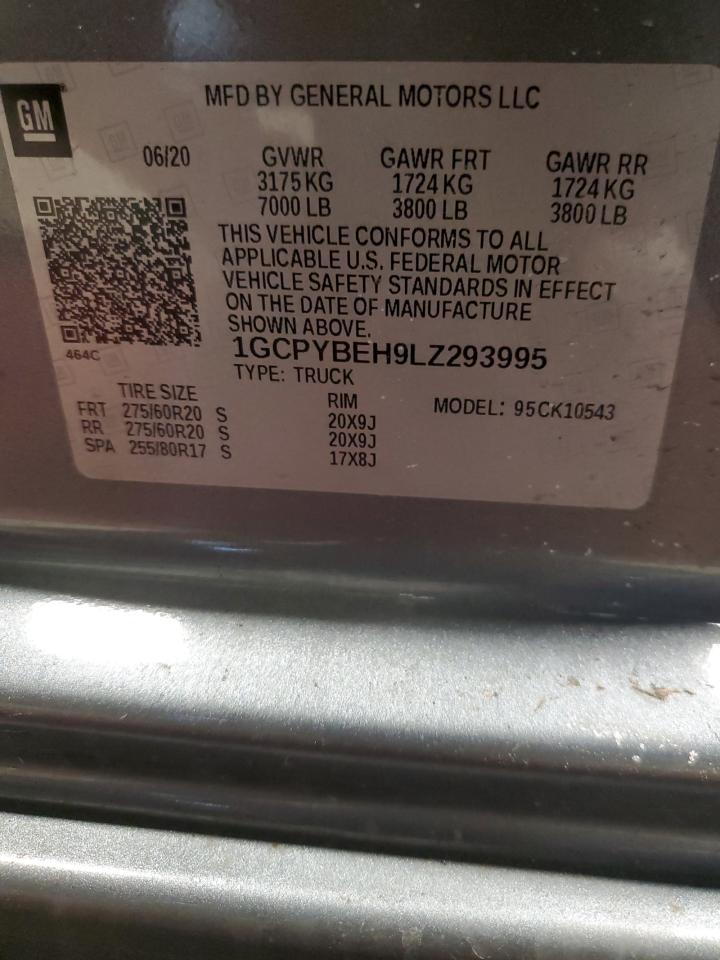 1GCPYBEH9LZ293995 CHEVROLET ALL Models 2020