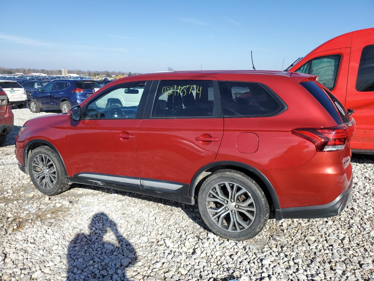 2016 Mitsubishi Outlander Se vin: JA4AD3A36GZ017288