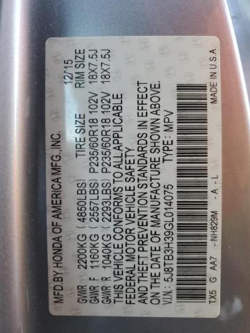 2016 ACURA RDX 5J8TB3H39GL014075