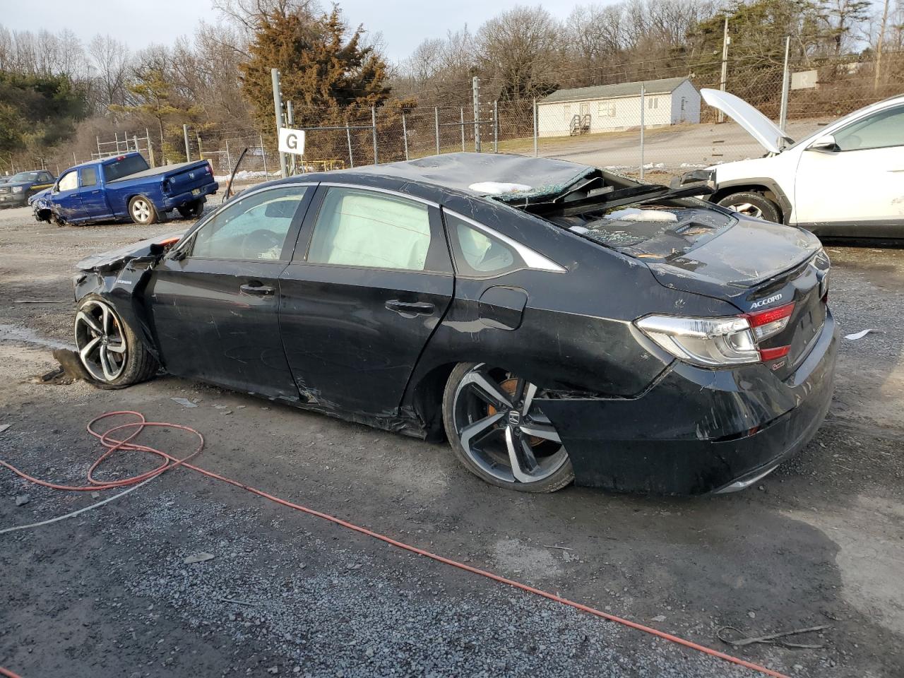 1HGCV3F24NA044126 2022 Honda Accord Hybrid Sport