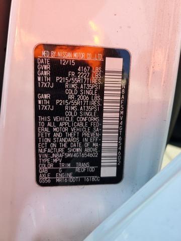 2016 NISSAN JUKE S - JN8AF5MV4GT654602