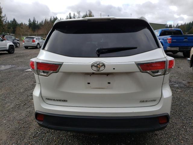 VIN 5TDJKRFH8ES066154 2014 Toyota Highlander, Xle no.6