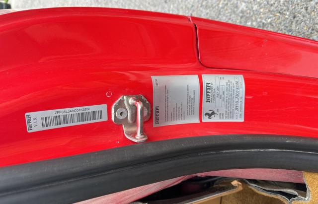 2012 Ferrari California VIN: ZFF65LJA8C0182556 Lot: 43221374