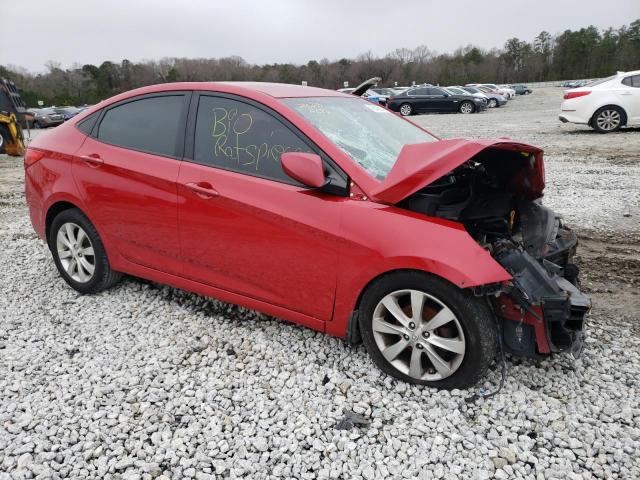 Vin: kmhcu4ae8du319207, lot: 40546664, hyundai accent gls 20134