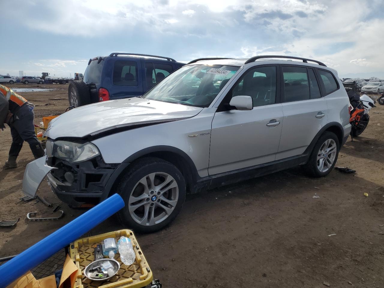 wbxpc93468wj10491 WBXPC93468WJ10491 2008 BMW X3 3.0Si