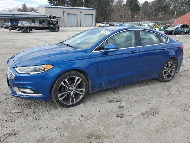 Lot #2517397159 2017 FORD FUSION TIT salvage car