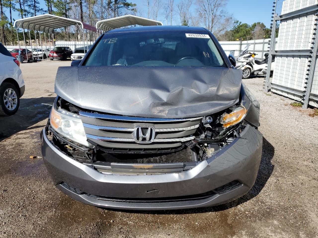 5FNRL5H60CB123307 2012 Honda Odyssey Exl