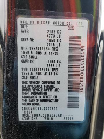 2020 NISSAN NV200 2.5S 3N6CM0KN0LK700699