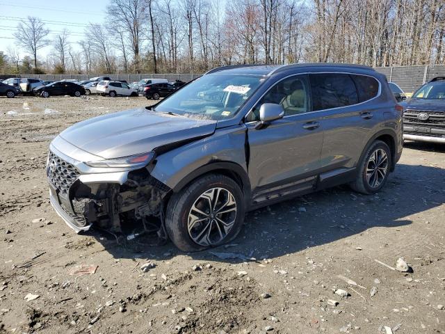 Lot #2501389214 2020 HYUNDAI SANTA FE L salvage car