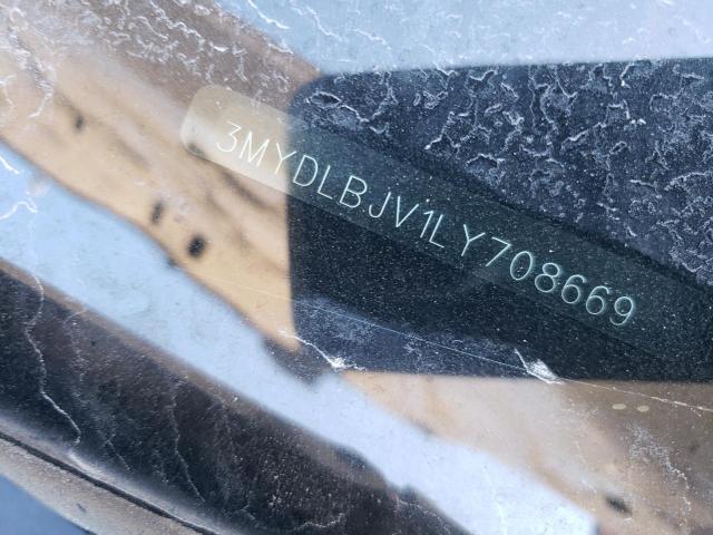 2020 TOYOTA YARIS LE 3MYDLBJV1LY708669