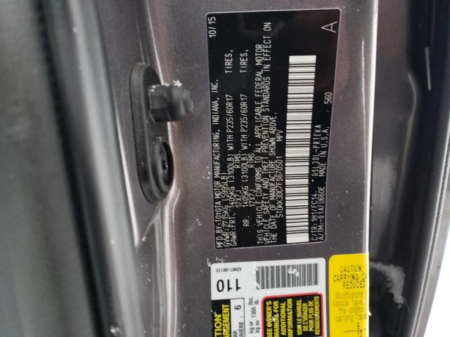 2015 Toyota Sienna Le VIN: 5TDKK3DC7FS670501 Lot: 42396594