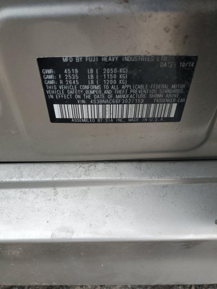 4S3BNAC66F3027159 2015 Subaru Legacy 2.5I Premium