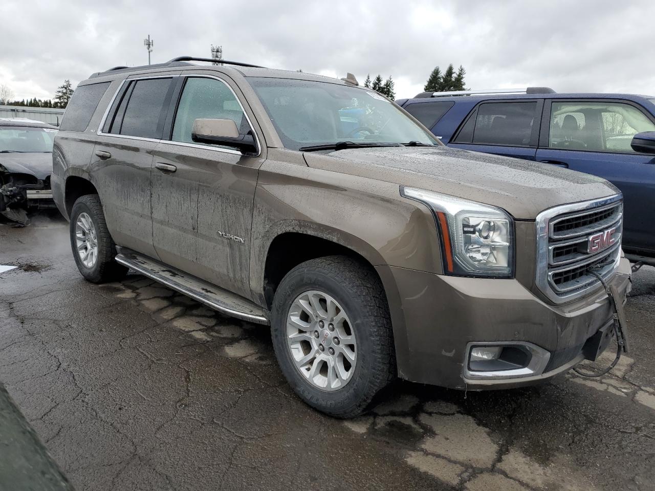 Lot #2862824291 2015 GMC YUKON SLT