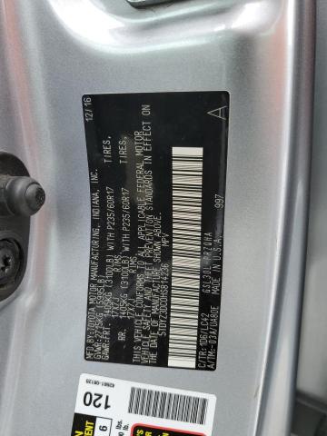 2017 TOYOTA SIENNA XLE 5TDYZ3DC0HS814236