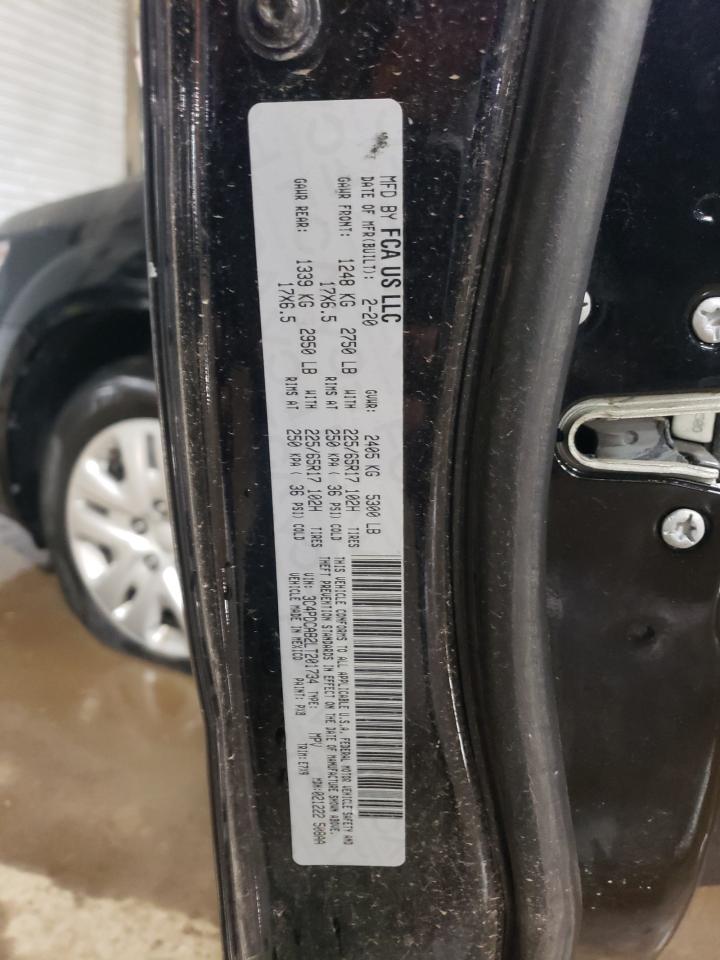 3C4PDCAB2LT201734 2020 Dodge Journey Se