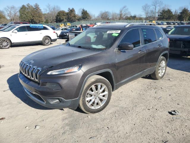 Lot #2392616315 2014 JEEP CHEROKEE L salvage car