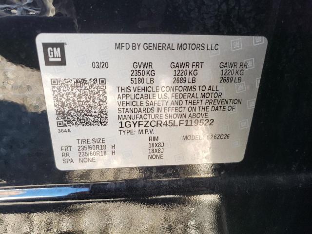 2020 CADILLAC XT4 PREMIU 1GYFZCR45LF119522