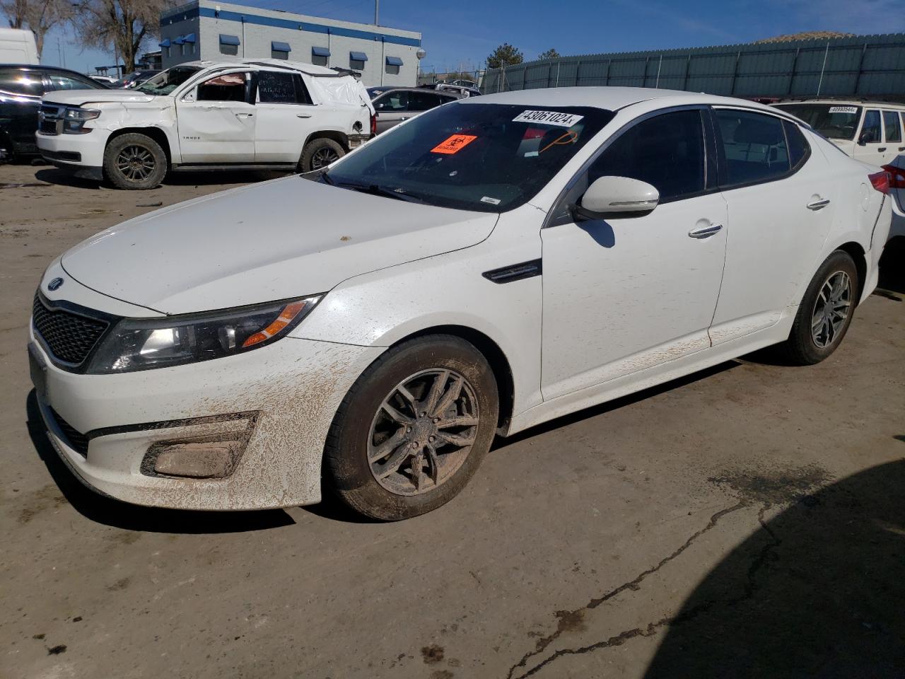 2015 Kia Optima Lx vin: 5XXGM4A76FG434310