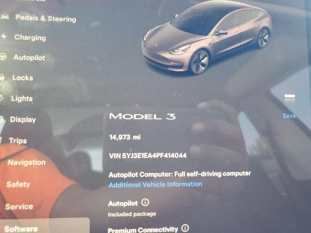 2023 TESLA MODEL 3 5YJ3E1EA4PF414044