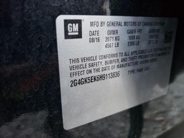 2017 BUICK REGAL 1SV - 2G4GK5EK6H9113836