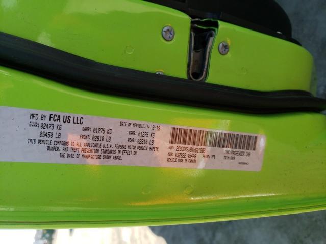 2019 DODGE CHARGER SC 2C3CDXGJ8KH621983