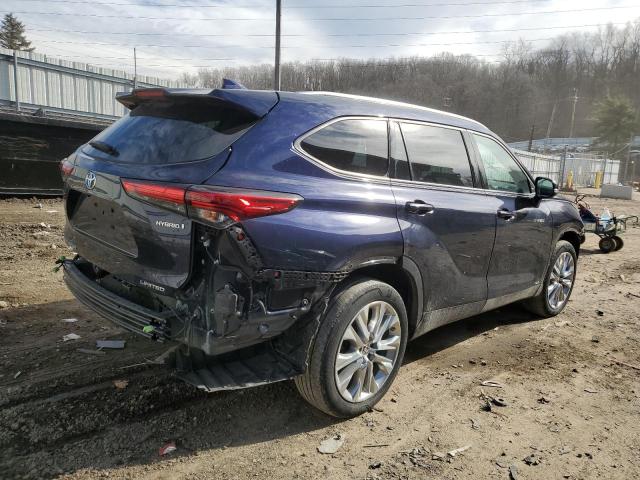 VIN 5TDDBRCH6MS017051 2021 Toyota Highlander, Hybri... no.3