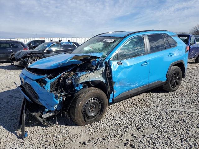 Lot #2473179235 2021 TOYOTA RAV4 LE salvage car