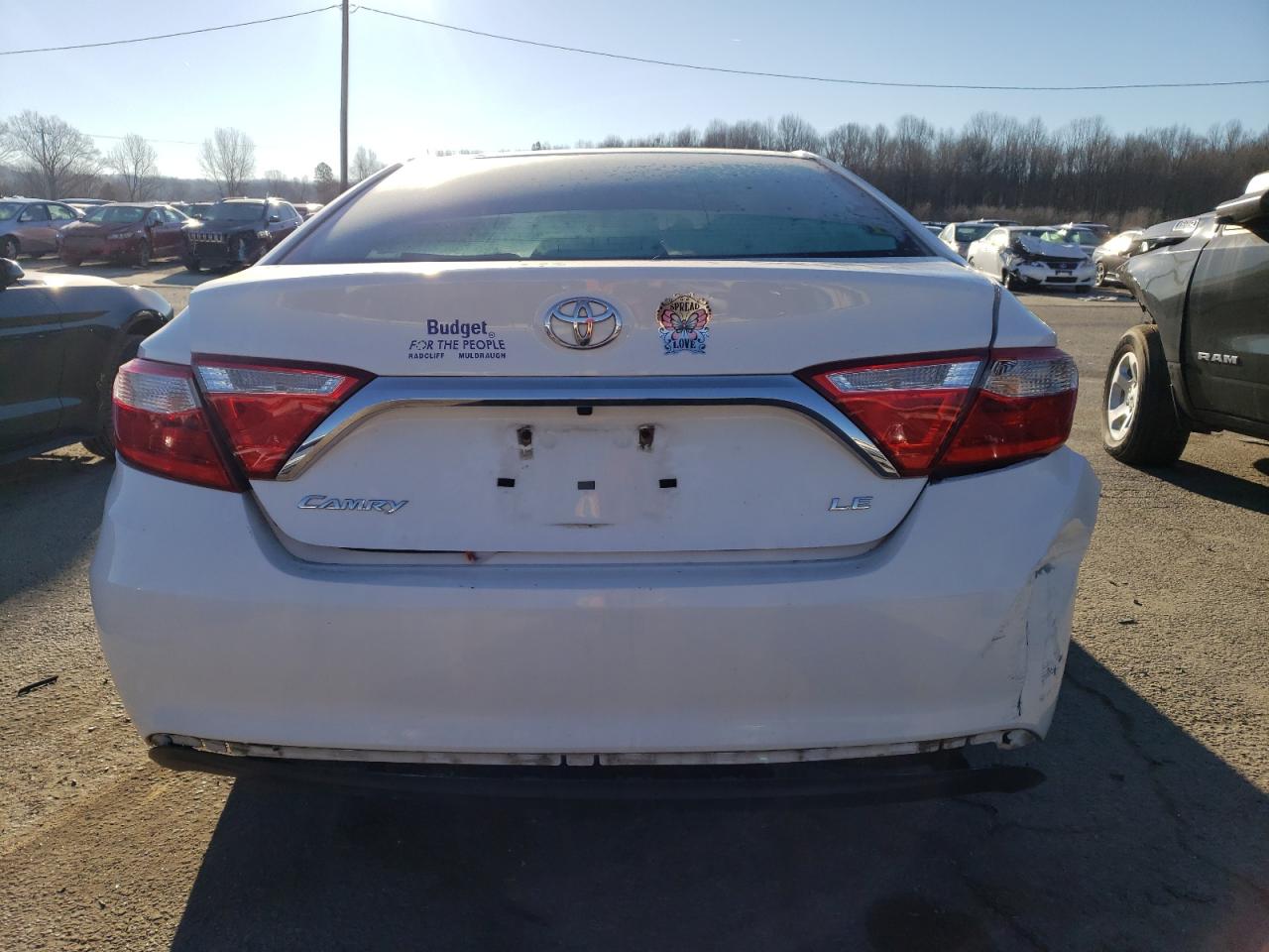 Lot #2443442789 2015 TOYOTA CAMRY LE