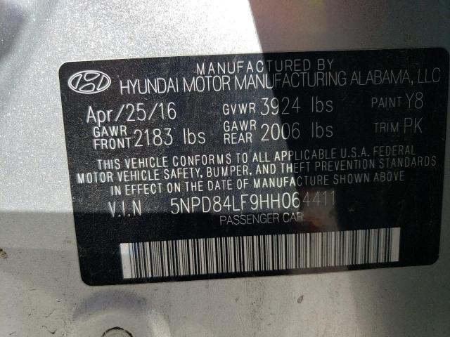 2017 HYUNDAI ELANTRA SE - 5NPD84LF9HH064411