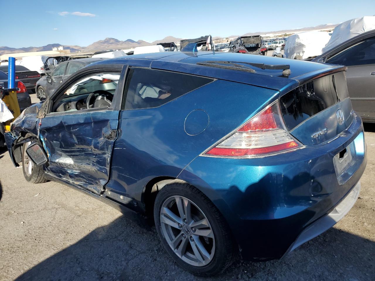 JHMZF1D68BS010744 2011 Honda Cr-Z Ex