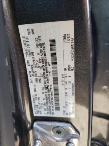 2015 FORD ESCAPE 4D 1FMCU0F76FUA07778
