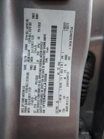 2020 FORD RANGER XL - 1FTER4FHXLLA10554
