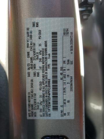 2023 FORD F150 SUPER - 1FTEW1EP4PFC20992