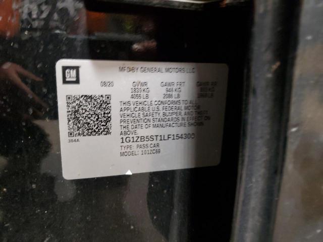 2020 CHEVROLET MALIBU LS 1G1ZB5ST1LF154300