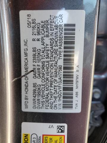 2018 HONDA ACCORD LX 1HGCV1F13JA177580