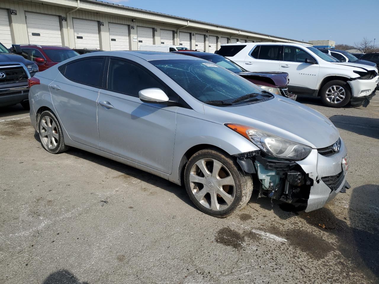 KMHDH4AE1CU277664 2012 Hyundai Elantra Gls