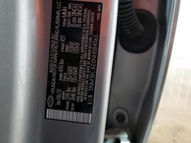 2022 HYUNDAI TUCSON SEL 5NMJBCAE0NH084063