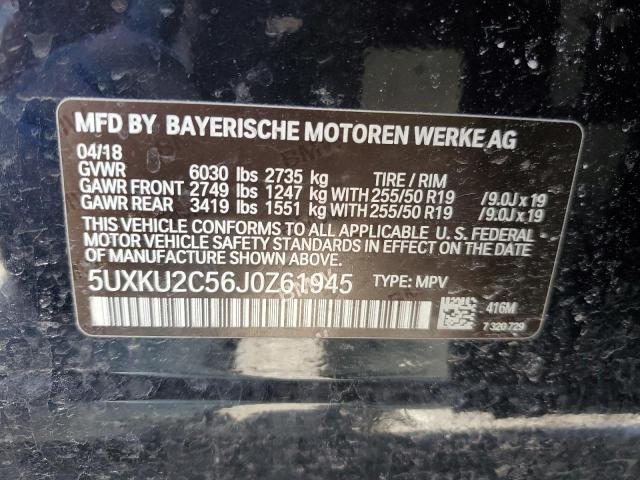 5UXKU2C56J0Z61945 2018 BMW X6 - Image 12