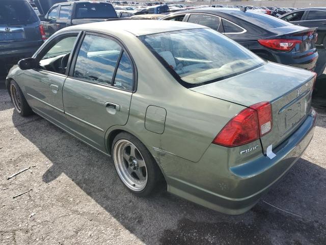 Image 2 of 2004 Honda Civic salvage vehicle - Lot #41638334 at Copart
