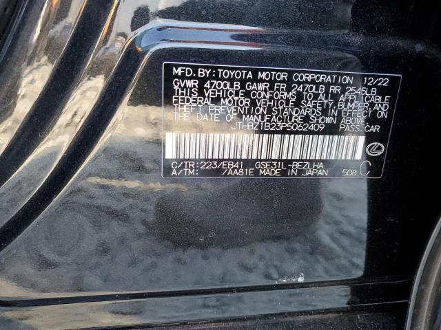 2023 LEXUS IS 350 F S - JTHBZ1B23P5062409