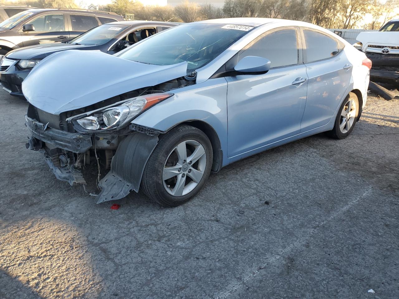 KMHDH4AE0DU530071 2013 Hyundai Elantra Gls