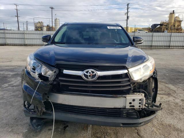 VIN 5TDKKRFH1ES005863 2014 Toyota Highlander, Xle no.5