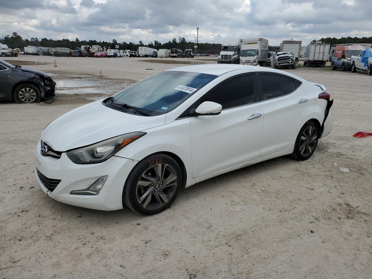 5NPDH4AE0EH483124 2014 Hyundai Elantra Se