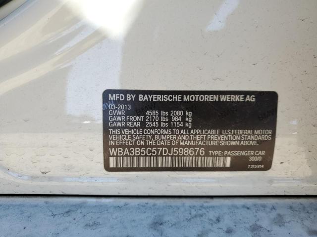 2013 BMW 328 Xi Sulev VIN: WBA3B5C57DJ598676 Lot: 41983584