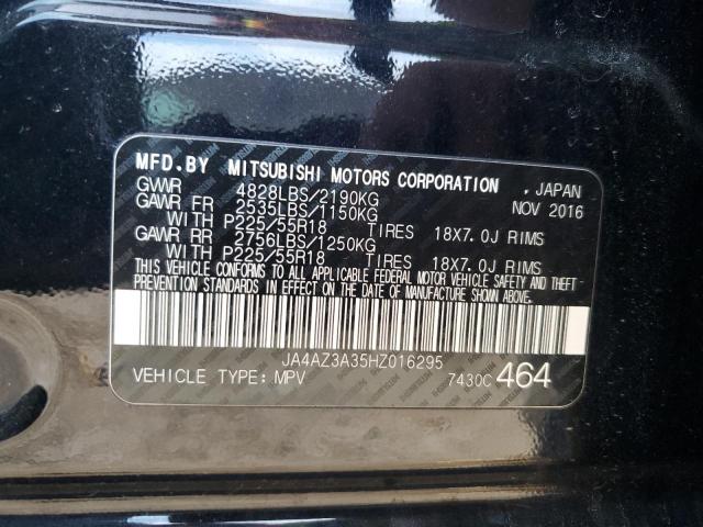2017 MITSUBISHI OUTLANDER - JA4AZ3A35HZ016295