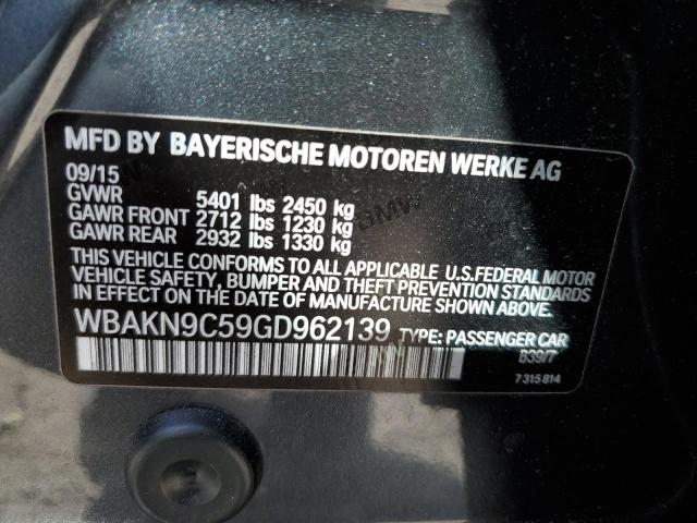 2016 BMW 550 I - WBAKN9C59GD962139