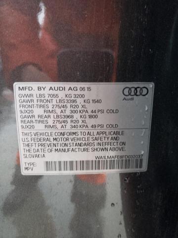 WA1LMAFE8FD032037 2015 AUDI Q7, photo no. 14