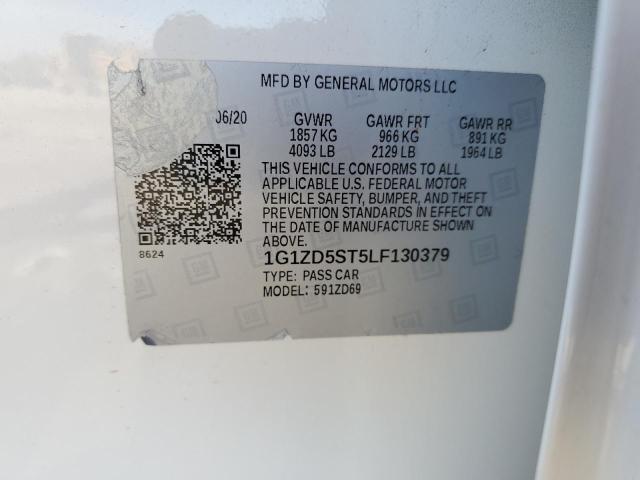 2020 CHEVROLET MALIBU LT - 1G1ZD5ST5LF130379