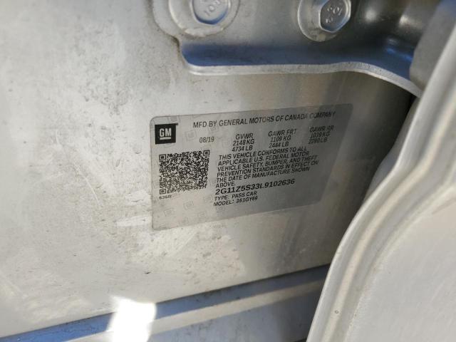 2020 CHEVROLET IMPALA LT 2G11Z5S33L9102636