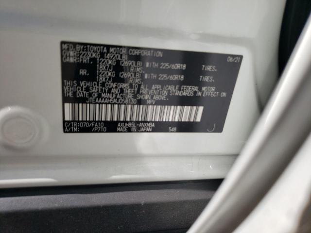 2021 TOYOTA VENZA LE JTEAAAAH5MJ058130